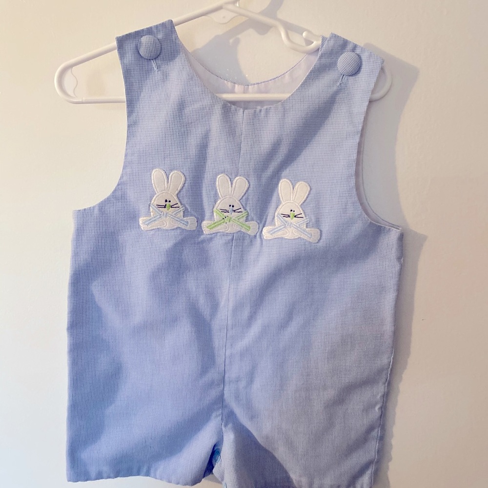 Baby Boy Rabbit Shortall